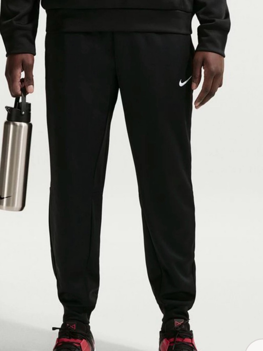 Nike Men’s Flex black athletic gym workout jogger pants size medium NWT